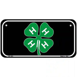 4-H Metal Novelty License Plate 6" x 3" (BP)