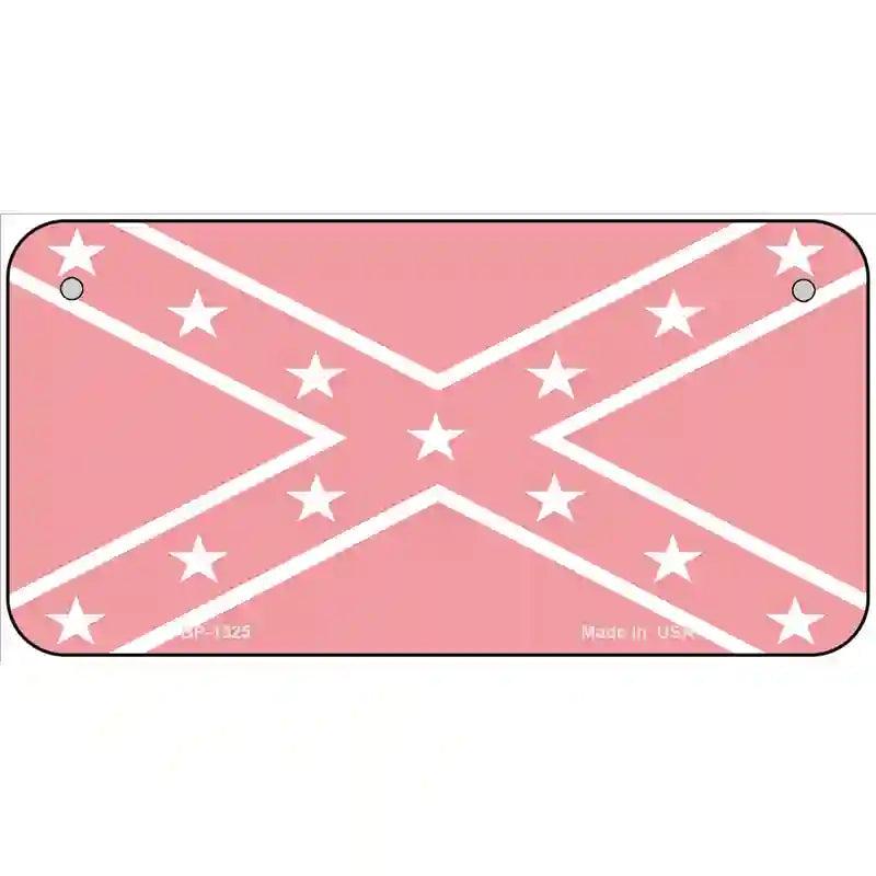 Pink Rebel Metal Novelty License Plate 6" x 3" (BP)