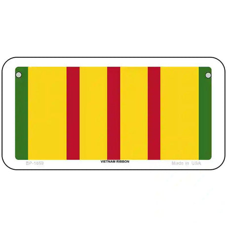Vietnam Ribbon Metal Novelty License Plate 6" x 3" (BP)