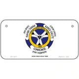 Crow Creek Sioux Tribe Flag Metal Novelty License Plate 6" x 3" (BP)