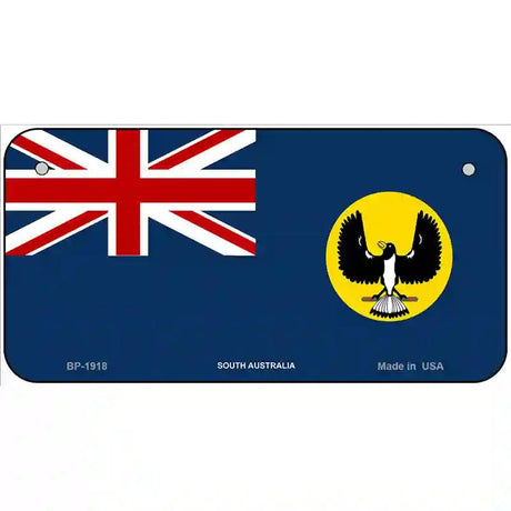 South Australia Flag Metal Novelty License Plate 6" x 3" (BP)