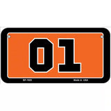 Dukes Of Hazard 01 Metal Novelty License Plate 6" x 3" (BP)