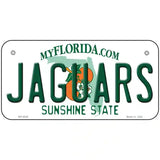 Jaguars Florida State Novelty Metal License Plate 6" x 3" (BP)