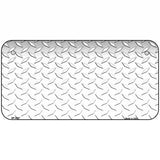 Diamond White Metal Novelty License Plate 6" x 3" (BP)