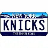 Knicks New York Novelty State Metal License Plate 6" x 3" (BP)