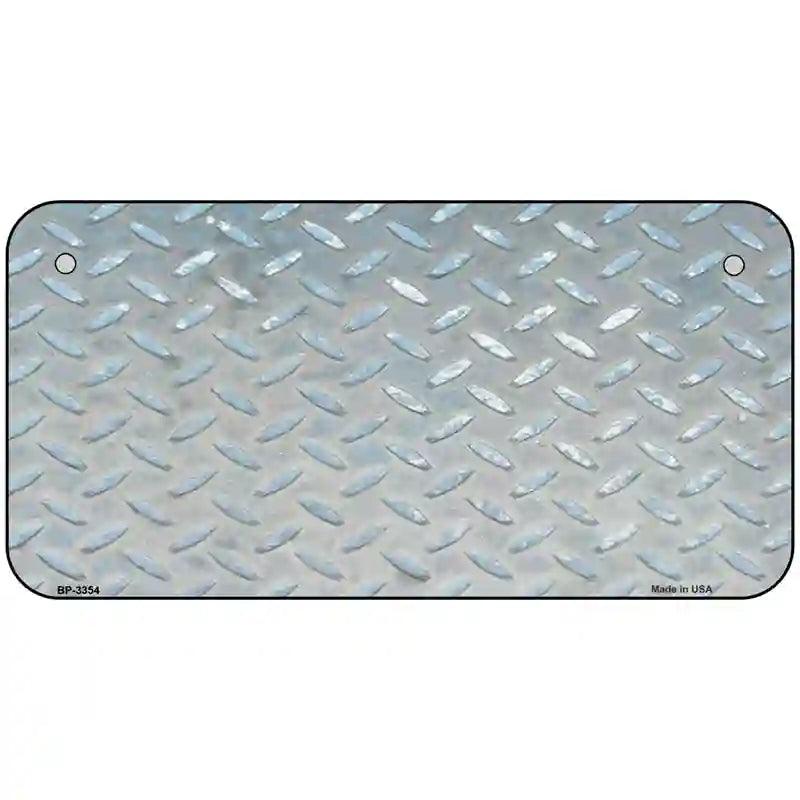 Silver Toolbox Diamond Metal Novelty License Plate 6" x 3" (BP)