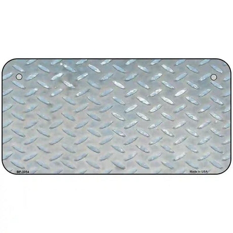 Silver Toolbox Diamond Metal Novelty License Plate 6" x 3" (BP)