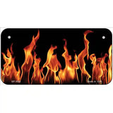 Flames Customizable Metal Novelty License Plate 6" x 3" (BP)