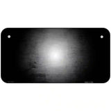 Black White Fade Scratched License Plate Metal Novelty 6" x 3" (BP)