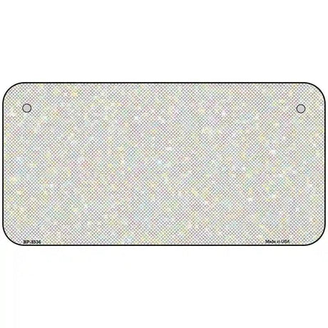 Fish Scale Metal Novelty License Plate 6" x 3" (BP)