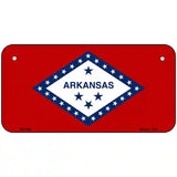 Arkansas State Flag Metal Novelty License Plate 6" x 3" (BP)