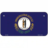 Kentucky State Flag Metal Novelty License Plate 6" x 3" (BP)