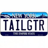 Tailgtr New York Novelty Metal License Plate 6" x 3" (BP)