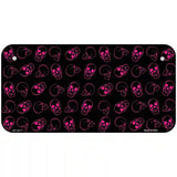 Purple Skulls Metal Novelty License Plate 6" x 3" (BP)