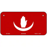 Anjouan Flag Metal Novelty License Plate 6" x 3" (BP)
