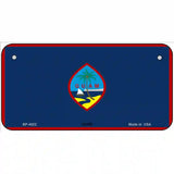 Guam Flag Novelty Metal License Plate Tag 6" x 3" (BP)
