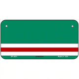 Ichkeria Flags Metal Novelty License Plate 6" x 3" (BP)