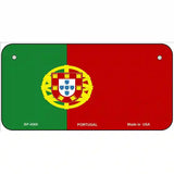 Portugal Flag Metal Novelty License Plate 6" x 3" (BP)