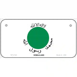 Somaliland Flag Metal Novelty License Plate 6" x 3" (BP)