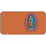 Virgin Mary Copper Metal Novelty License Plate 6" x 3" (BP)