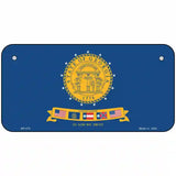 Georgia State Seal Metal Novelty License Plate 6" x 3" (BP)
