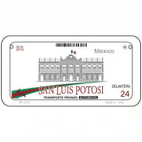 San Luis Potosi Mexico Novelty Metal License Plate 6" x 3" (BP)