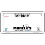 Morelos Mexico Novelty Metal License Plate 6" x 3" (BP)