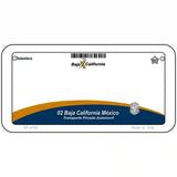 Baja California Novelty Metal License Plate 6" x 3" (BP)