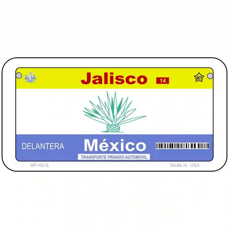 Jalisco Mexico Novelty Metal License Plate 6" x 3" (BP)