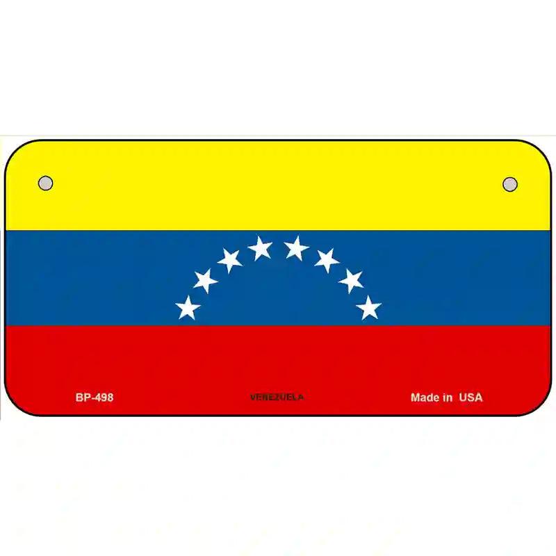 Venezuela Metal Novelty License Plate 6" x 3" (BP)