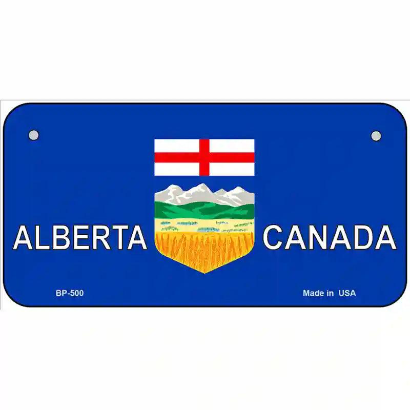 Alberta Canada Metal Novelty License Plate 6" x 3" (BP)