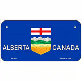 Alberta Canada Metal Novelty License Plate 6" x 3" (BP)