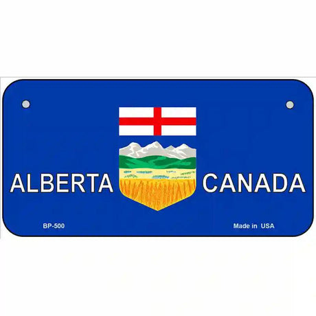 Alberta Canada Metal Novelty License Plate 6" x 3" (BP)
