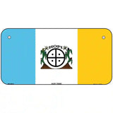 Hopi Tribe Flag Metal Novelty License Plate 6" x 3" (BP)