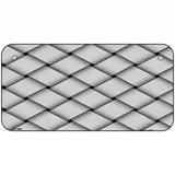 Weave Customizable Metal Novelty License Plate 6" x 3" (BP)