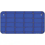 Web Blue Metal Novelty License Plate 6" x 3" (BP)