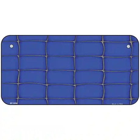 Web Blue Metal Novelty License Plate 6" x 3" (BP)