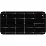 Web Black Metal Novelty License Plate 6" x 3" (BP)