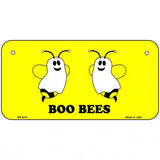 Boo Bees Metal Novelty License Plate 6" x 3" (BP)
