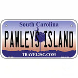 Pawleys Island South Carolina Metal Novelty License Plate 6" x 3" (BP)