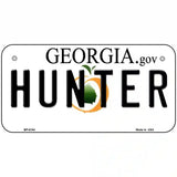 Hunter Georgia Novelty Metal License Plate 6" x 3" (BP)