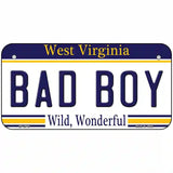 Bad Boy West Virginia Novelty Metal License Plate 6" x 3" (BP)