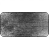 Black Oil Rubbed Solid Metal Novelty License Plate 6" x 3" (BP)