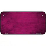 Pink Oil Rubbed Solid Metal Novelty License Plate 6" x 3" (BP)