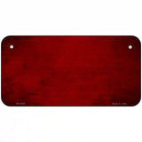 Red Oil Rubbed Solid Metal Novelty License Plate 6" x 3" (BP)