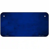 Royal Blue Oil Rubbed Solid Metal Novelty License Plate 6" x 3" (BP)