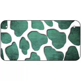 Mint White Giraffe Oil Rubbed Metal Novelty License Plate 6" x 3" (BP)