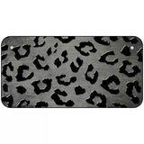 Gray Black Cheetah Oil Rubbed Metal Novelty License Plate 6" x 3" (BP)