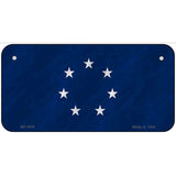 First Confederate Flag 7 Stars Novelty Metal License Plate