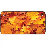 Fall Leaves Novelty Metal License Plate 6" x 3" (BP)